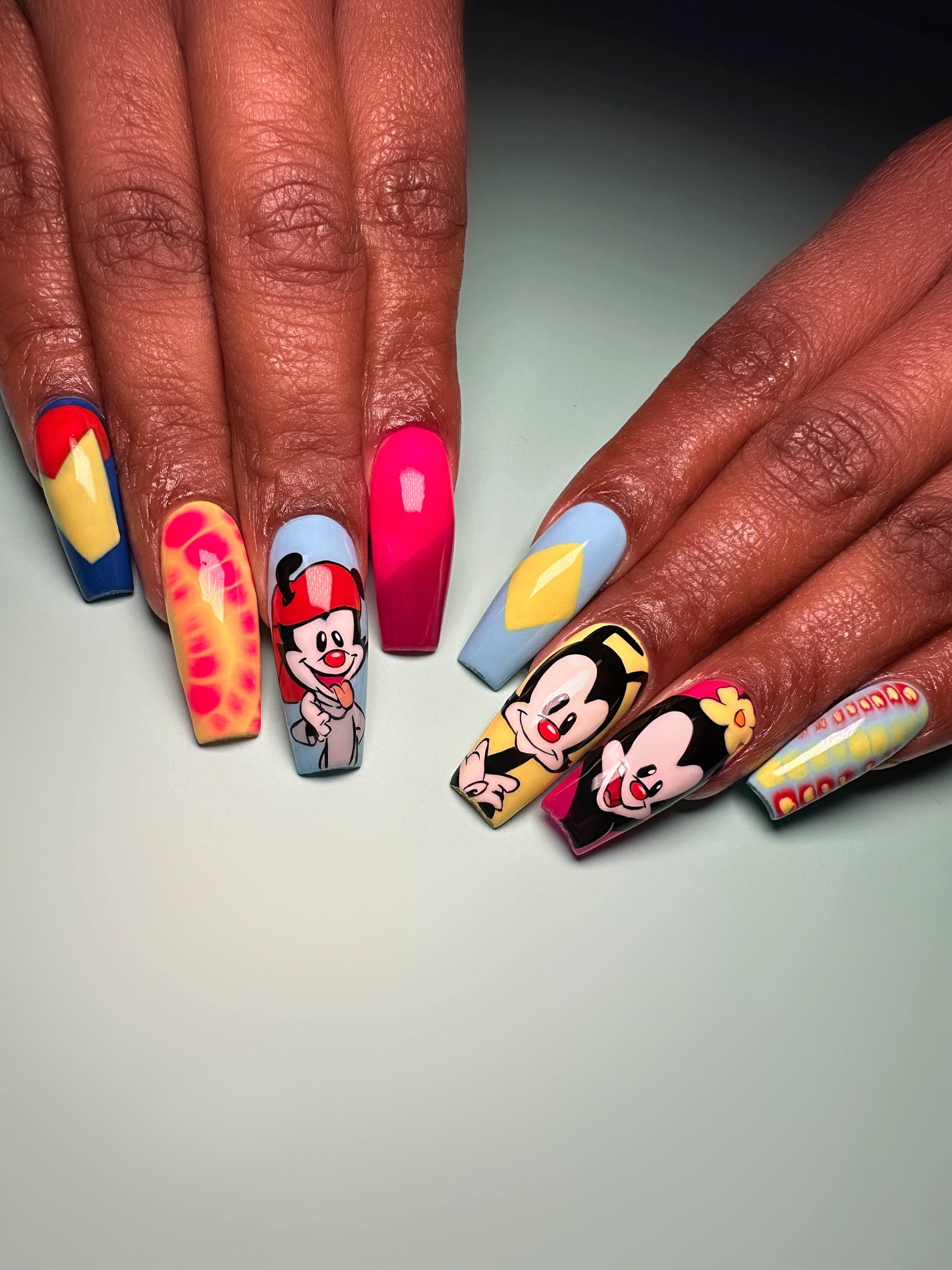 Animaniacs press on set